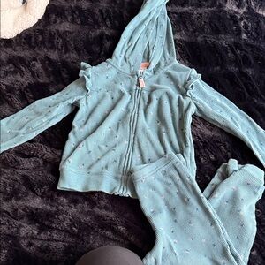 Carter's Teal Kids Pajama Set